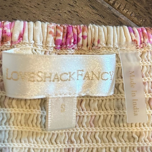 LoveShack Fancy Summer floral dress with cut out. Never worn. - Picture 3 of 3